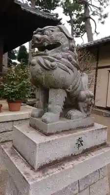 東玉川神社の狛犬