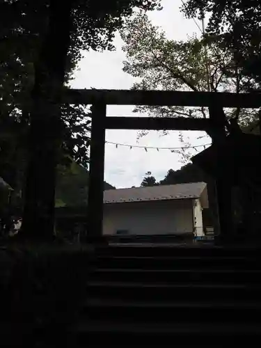 奥氷川神社の鳥居