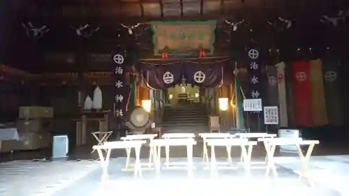 治水神社の本殿・本堂