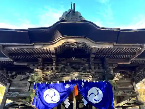 蚊里田八幡宮の本殿