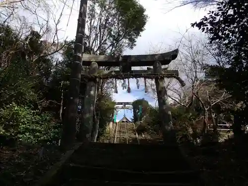 天手長男神社の鳥居