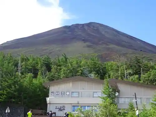 冨士山小御嶽神社の景色