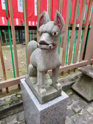 桐ヶ谷氷川神社の狛犬