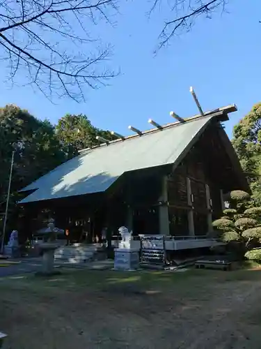 鎌田神明宮の本殿・本堂