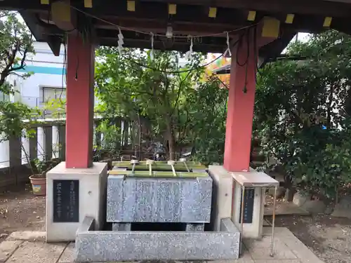 前川神社の手水