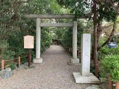 櫻木神社の鳥居