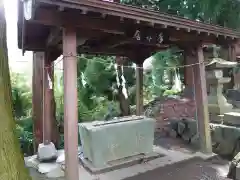 小沼浅間神社の手水