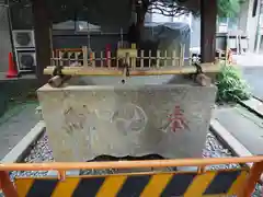 氷川神社の手水