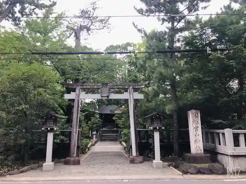 宮山神社の鳥居