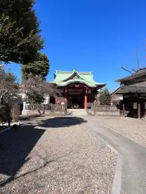 筑土八幡神社の本殿・本堂