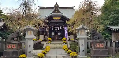 牛天神北野神社の本殿・本堂