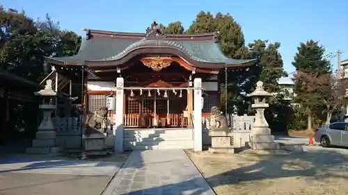 伊居太神社の本殿・本堂