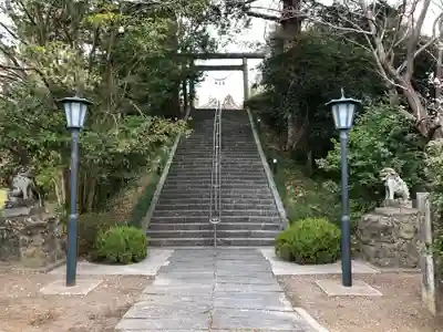 涌谷神社の鳥居