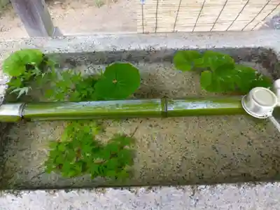 嘉川八幡宮の手水舎