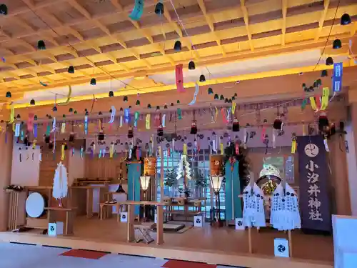 小汐井神社の本殿・本堂