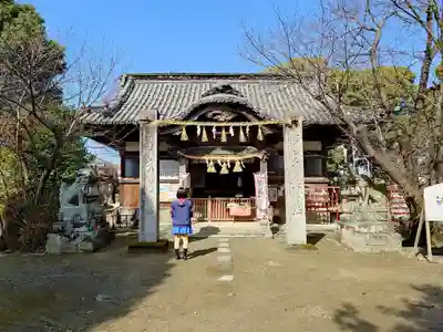鴨島八幡神社の本殿・本堂