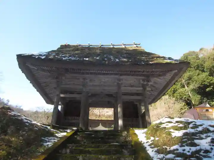 岩王寺の山門・神門