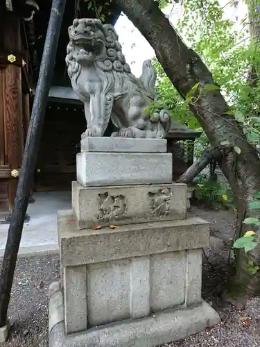 天孫神社の狛犬