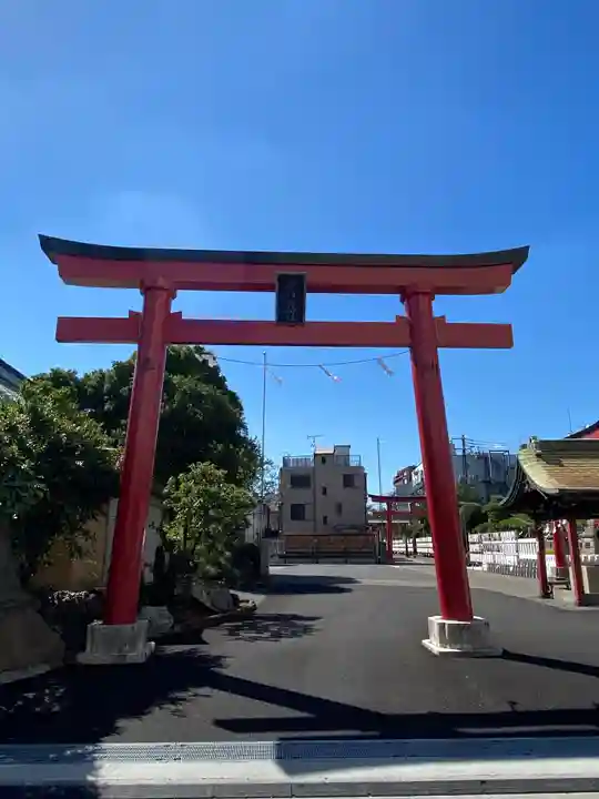 東京羽田 穴守稲荷神社の鳥居