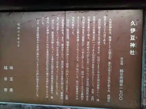 越ヶ谷久伊豆神社(埼玉県)