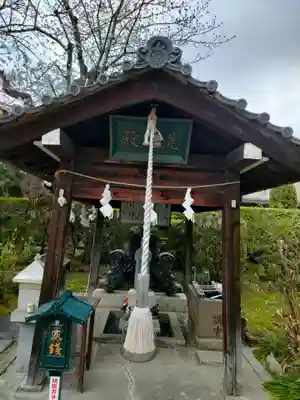 妙行寺の手水舎