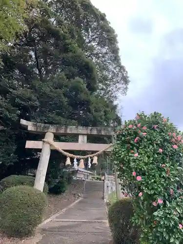 惣社八幡宮の鳥居