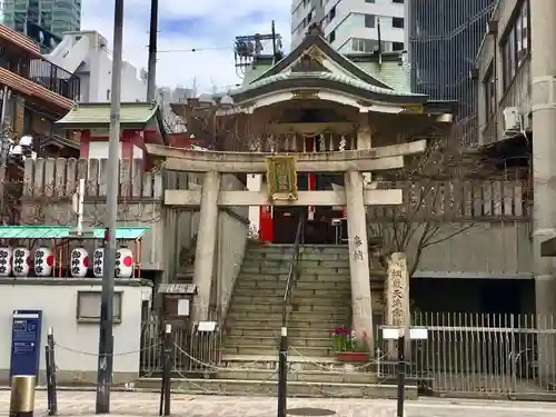 綱敷天神社御旅社の鳥居