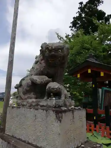 大鏑矢神社の狛犬