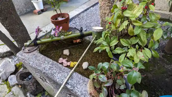 元祇園梛神社・隼神社の手水舎