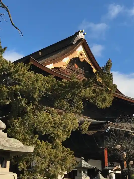 善光寺の本殿・本堂