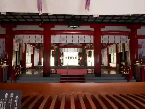 宮城縣護國神社の本殿・本堂