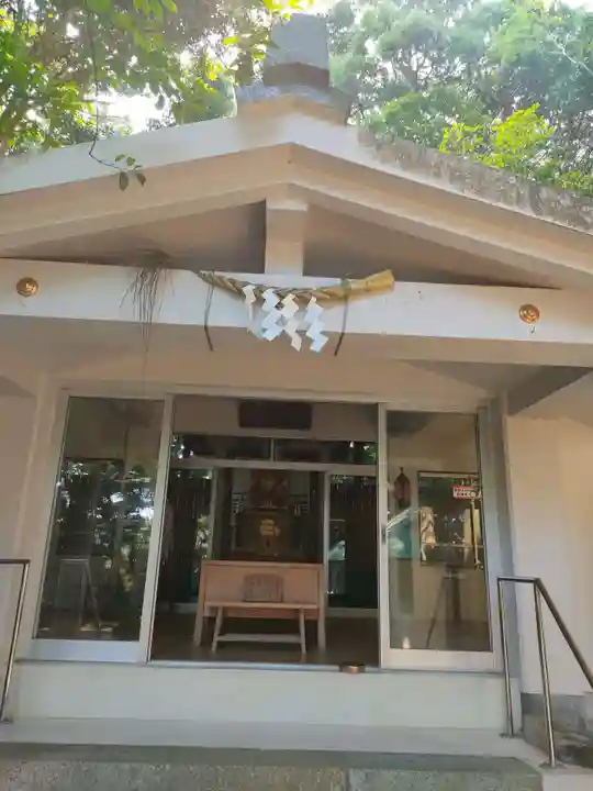 宇氣比神社の本殿・本堂