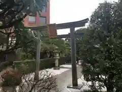 恵比寿神社（恵比寿ガーデンプレイス）の鳥居