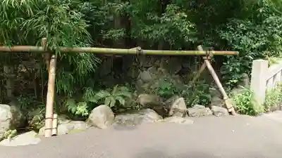 白笹稲荷神社の手水舎