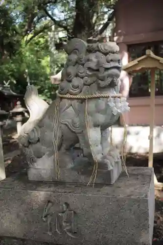 刺田比古神社の狛犬