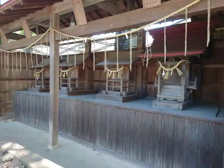 諏訪八幡神社の末社・摂社