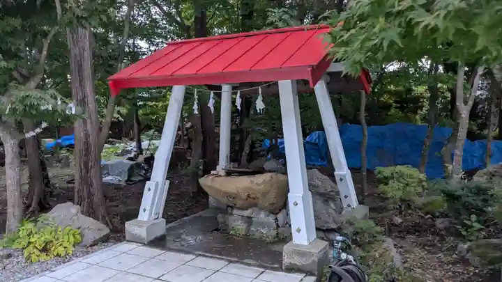 南豪神社の手水舎