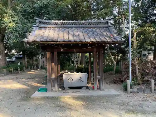 御薗神社の手水舎