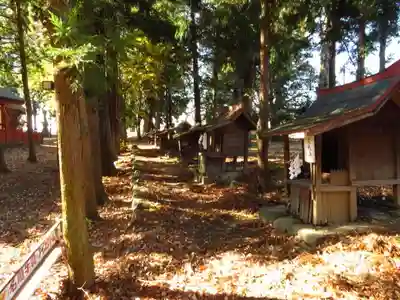 大井俣窪八幡神社の末社・摂社