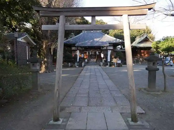 平塚神社の鳥居
