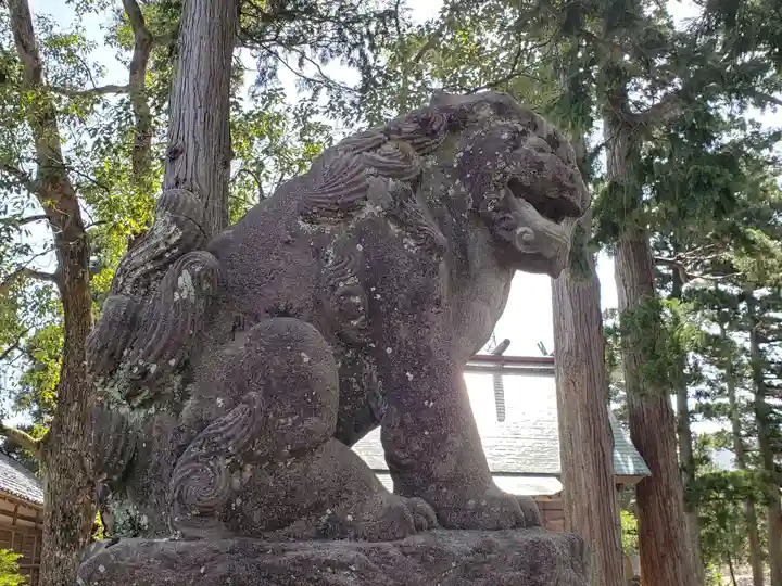 示野神明宮の狛犬