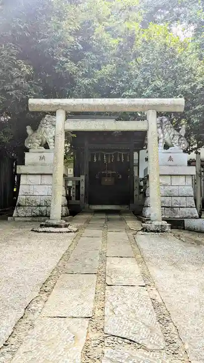 滝野川八幡神社の鳥居
