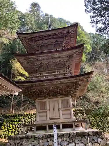 横蔵寺の塔