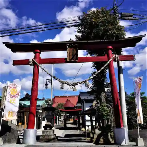 大鏑神社の鳥居