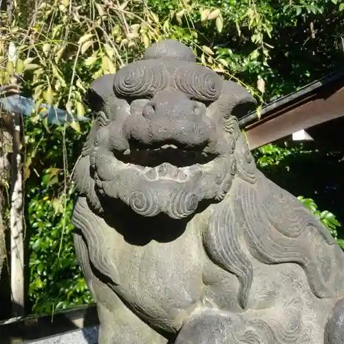 牛天神北野神社の狛犬