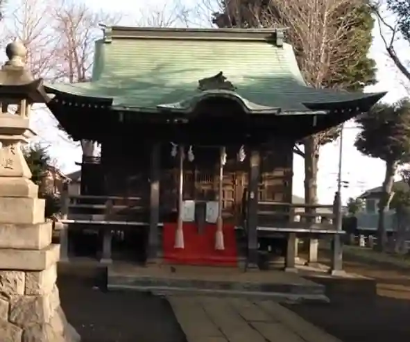 白幡八幡神社の本殿・本堂