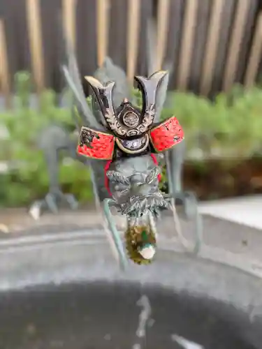 駒込妙義神社の手水舎