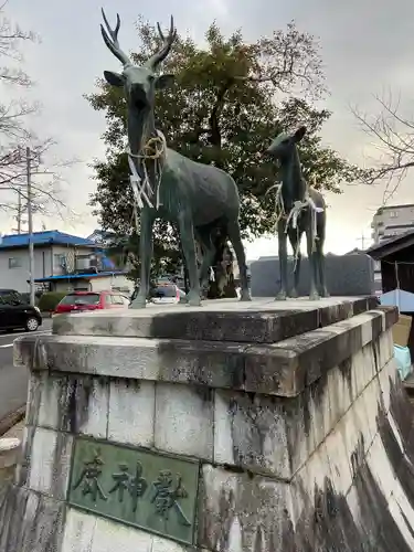 立木神社の像