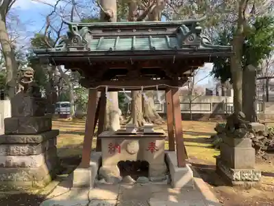 熊野神社の手水舎