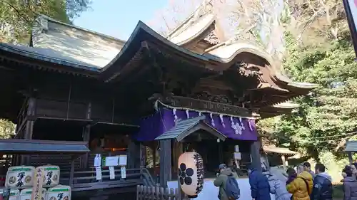 谷保天満宮の本殿・本堂